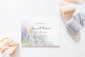 Wedding Horizontal 7x5 Card Mockup