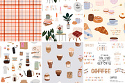 Coffee Lover & Coffeeshop Clipart, a Food Illustration by Ruslana Lubenets (Thumbnail 12 of 16)