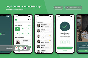 Legata Legal Consultation Mobile App