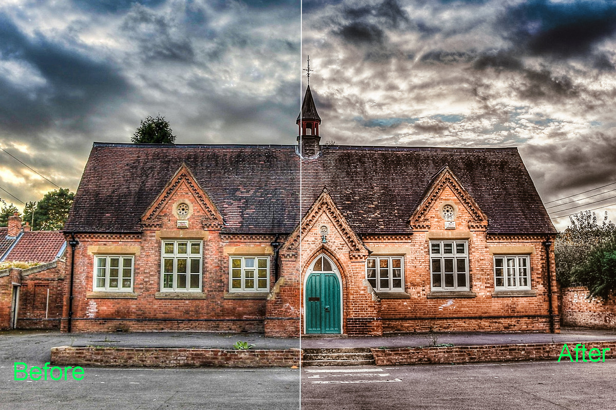 HDR Photoshop Actions 345 Bundle, an Action Add-On by ARTNEST (Photo 4 of 11)
