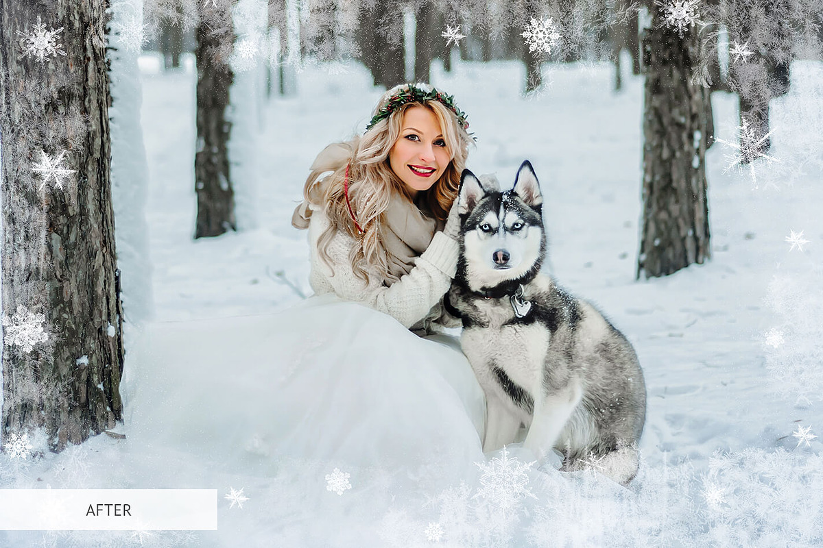 Winter Overlays Photoshop, a Plug-in Add-On by FixThePhoto (Photo 17 of 32)