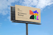 Billboard Poster Street Mockup, an Advertising Mockup by Asylab (Thumbnail 1 of 5)