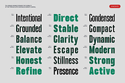 TBJ Gobank Condensed Inktrap Power, a Sans Serif Font by Taboja Studio (Thumbnail 4 of 15)