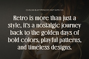 Velcan Blur, a Serif Font by Craft Supply Co. (Thumbnail 7 of 8)