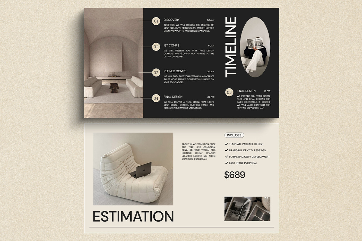 SOMA Brand Proposal CANVA PS, a Magazine Template by Eviory (Photo 8 of 11)