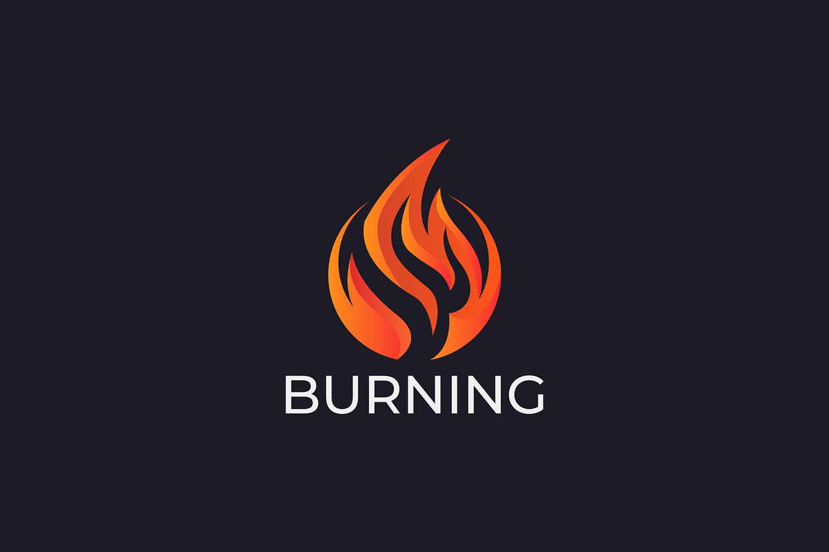 Dynamic Fire Flame Modern Logo, a Branding & Logo Template by Signatoro (Photo 2 of 2)