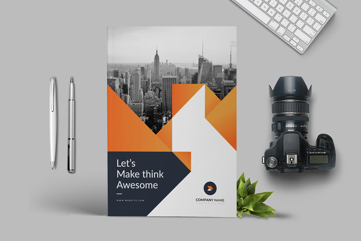 Company Brochure 16 Pages, a Brochure Template by Brochure-Market (Photo 1 of 10)
