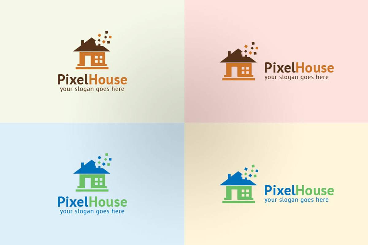 Pixel House Logo, a Branding & Logo Template by Dotnpix (Photo 4 of 5)