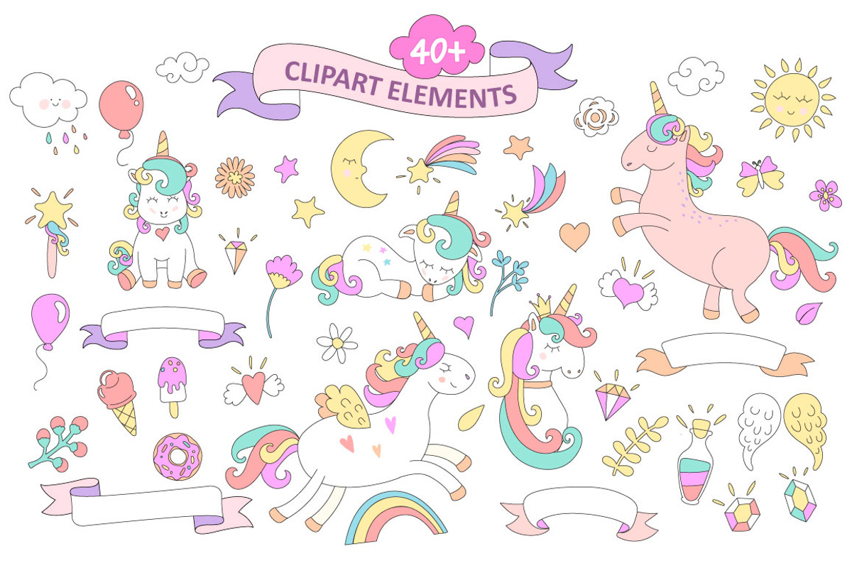 Magical time. Unicorns., an Animal Illustration by tanda_V (Photo 4 of 9)