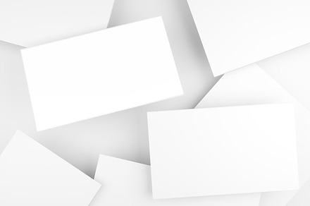 Business card mockup. 3d illustratio, a Business Photo by creadorimatges