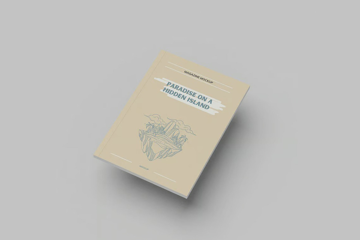 Cover Magazine, an Advertising Mockup by Se٧enStudio (Photo 2 of 3)