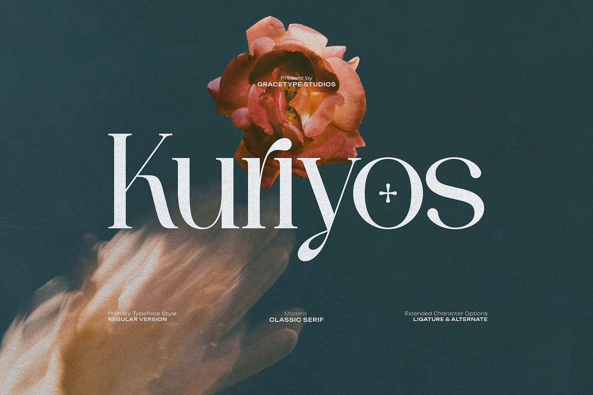 Kuriyos | Classic Serif, a Serif Font by gracetype_studio (Photo 1 of 12)