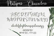 Platipus Script, a Script Font by Areatype (Thumbnail 5 of 7)