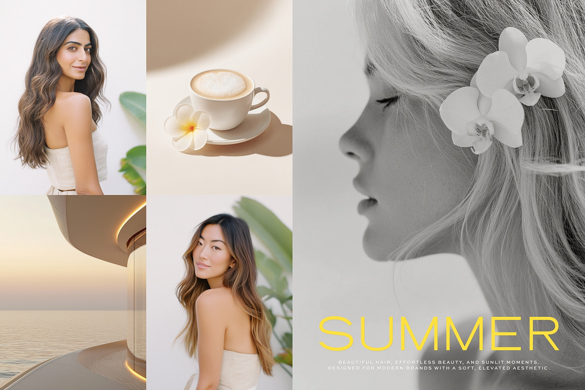 200 Summer Hair Stock Images, a Beauty & Fashion Photo by Make Stories Studio (Photo 2 of 10)