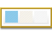 Set of abstract geometric patterns, a Pattern Graphic by RODINA (Thumbnail 2 of 3)