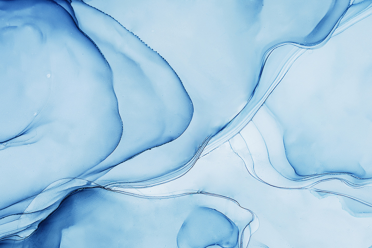 Abstract blue ink textures, a Texture Graphic by Anntuan (Photo 17 of 21)