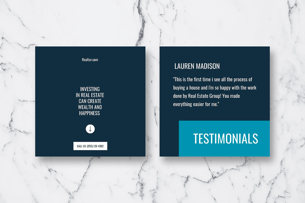 Real Estate Instagram Template Canva, a Social Media Template by Design District (Photo 34 of 39)