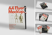 A4 Flyer Mockup, an Advertising Mockup by xavier_studio (Thumbnail 1 of 5)