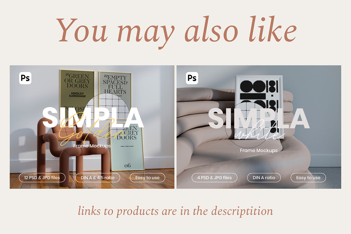 Kitchen Frame Mockup Bundle EILA, a Household Mockup by Bonumo (Photo 10 of 10)