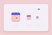 3D Fintech Icon Collection, an Outline Icon by Polar Vectors (Thumbnail 2 of 14)