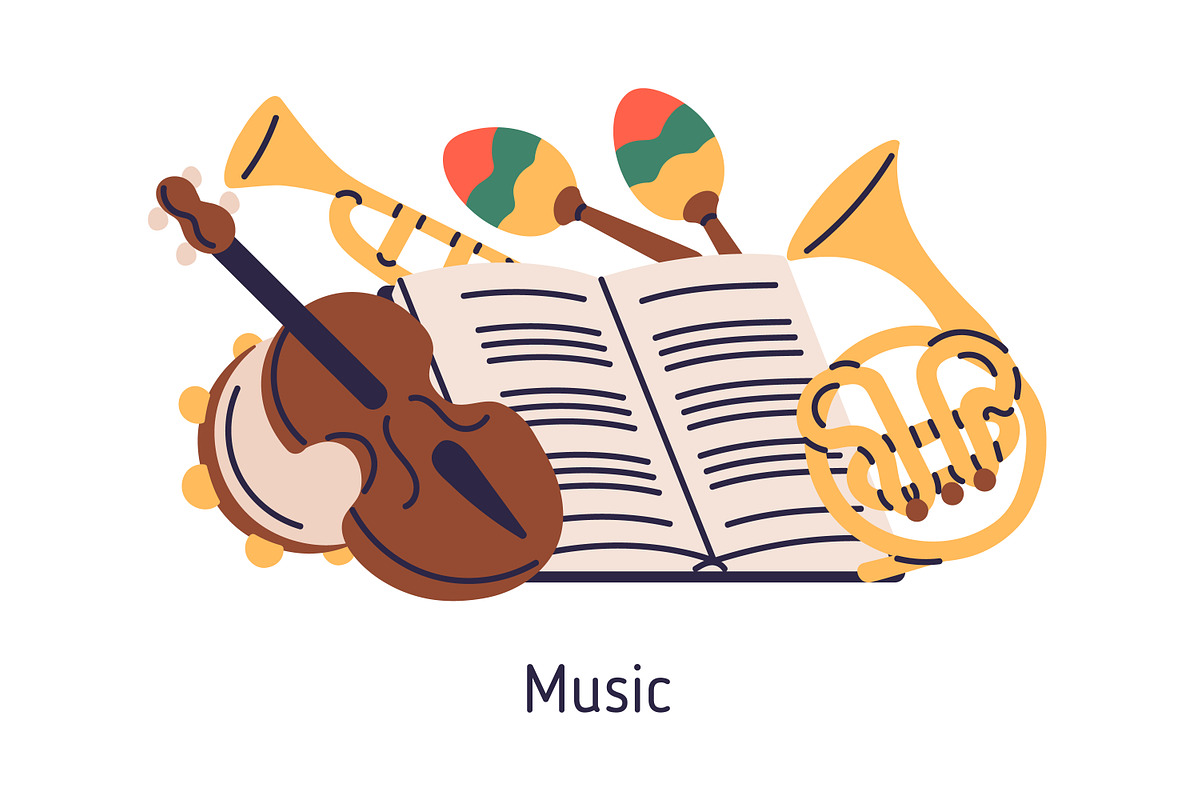 Different school subjects set, an Education Illustration by Good Studio (Photo 13 of 22)