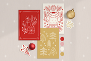 Hand Drawn Christmas Kit, a Seasonal Illustration by miumiu (Thumbnail 2 of 15)