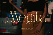 Megita Elegant Serif Font, a Serif Font by Elegant Font (Thumbnail 1 of 8)