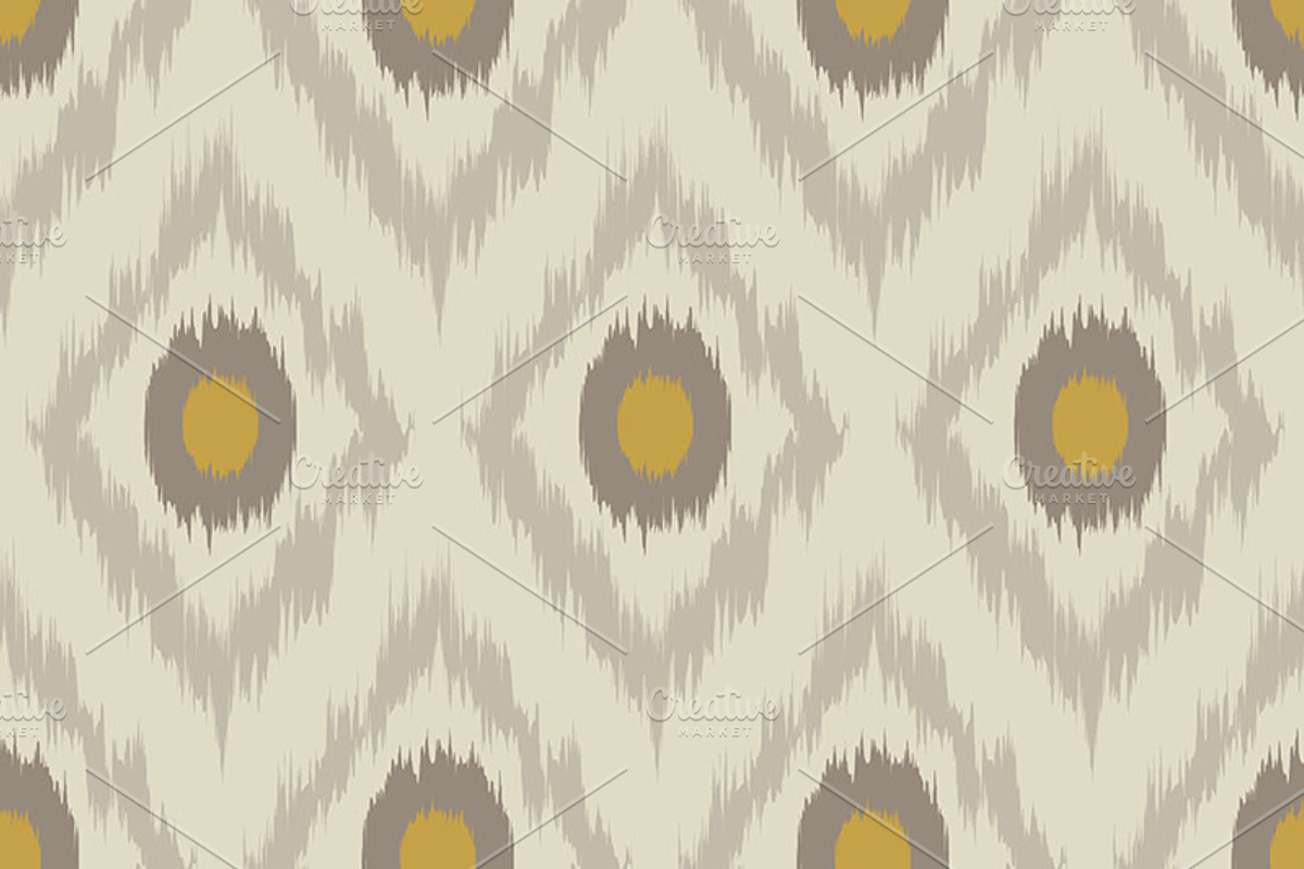 10 Seamless patterns Tribal Art Ikat, a Background Graphic by Aromeo