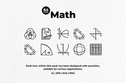 Math Icon Pack