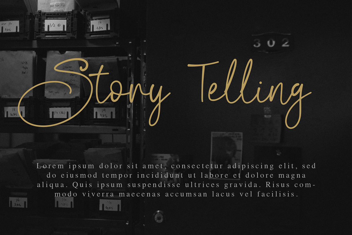 Biegen Stinger - Script Font, a Script Font by NTC Graphic (Photo 7 of 9)