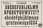 FTY Ironhorse & FTY Ironrider, a Font by Fontry West (Thumbnail 3 of 10)