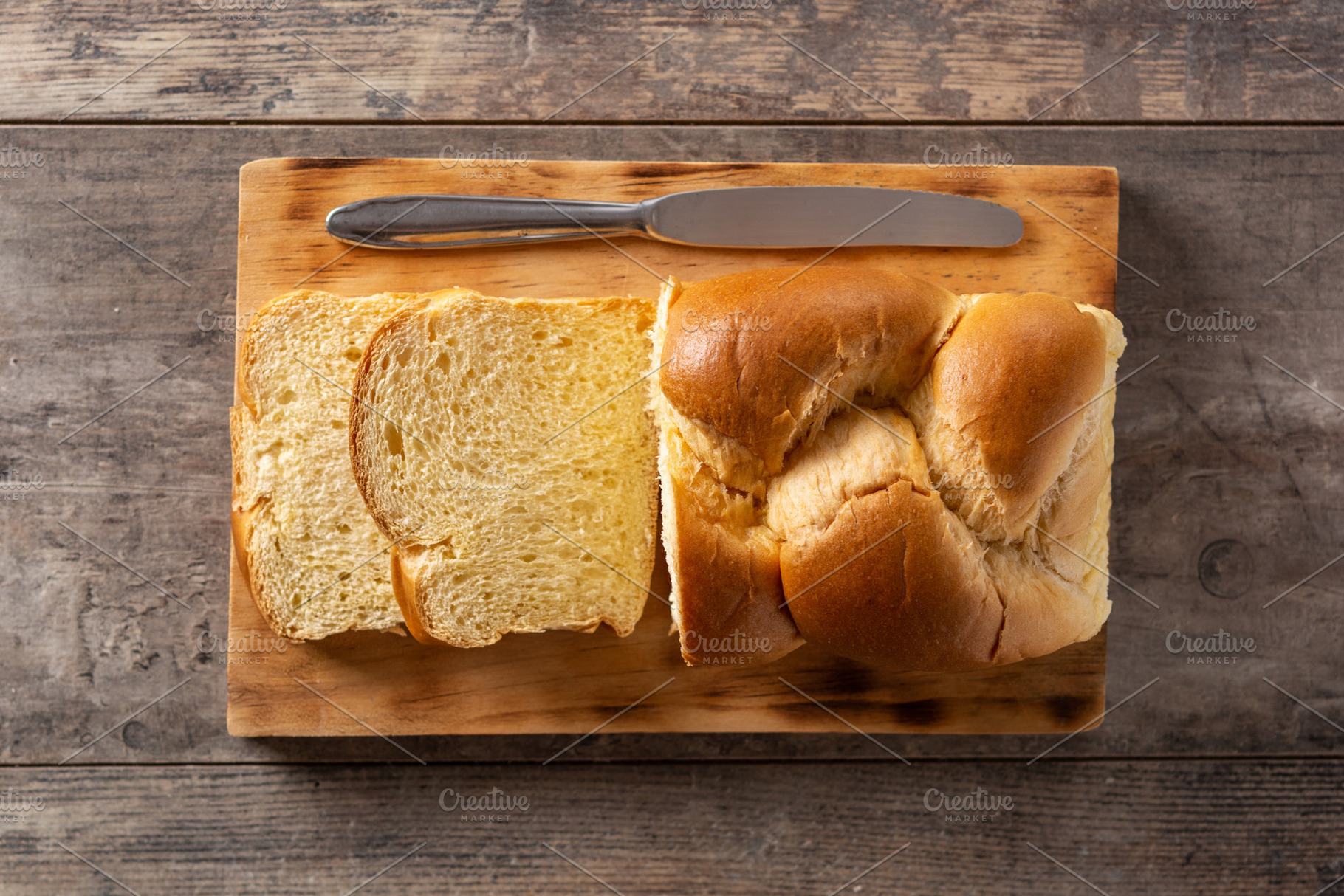 Braided egg bread, a Food & Drink Photo by etorres69