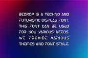 Sporfez - Futuristic Techno Font, a Sans Serif Font by Iqsiart Studio (Thumbnail 3 of 7)