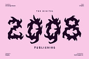 CS Vertigo Drawn, a Blackletter Font by Craft Supply Co. (Thumbnail 4 of 8)