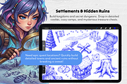 345 Fantasy Map Builder Stamps, a Brush Add-On by Selentaori Studio (Thumbnail 9 of 10)