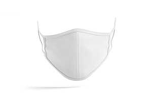 Fabric Face Mask 3D Model