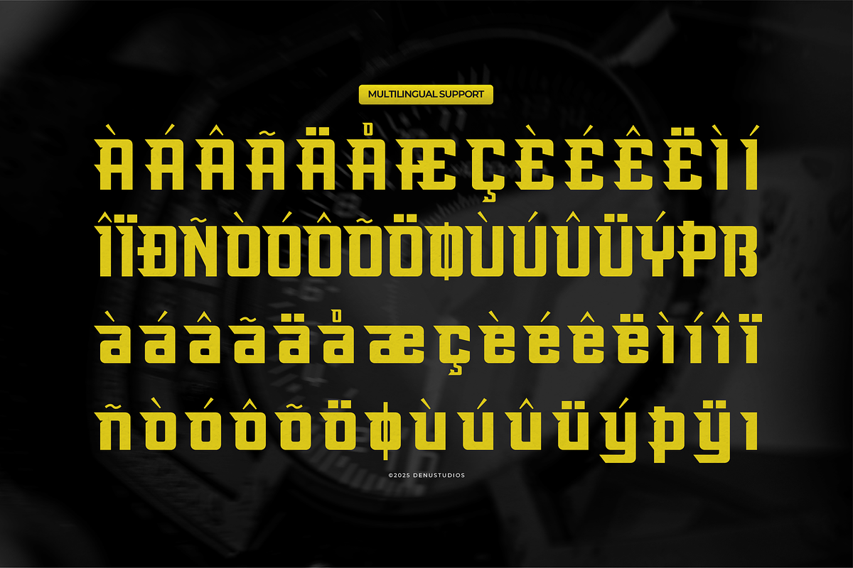 Amang Racing | Bold Racing Font, a Font by Denustudios (Photo 10 of 12)