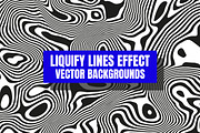 Liquify Lines Effect Backgrounds, a Background Graphic by alexdndz (Thumbnail 1 of 5)