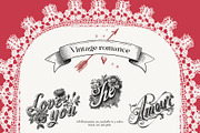 Vintage romance- Valentine's day, a Seasonal Illustration by Pamyatka Shop (Thumbnail 16 of 18)