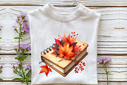 Autumn Book Fall Clipart, an Illustration by Rose Art (Thumbnail 4 of 7)