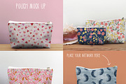Zip Pouch Mock Up, a Product Mockup by Schatzi Graphik (Thumbnail 1 of 8)