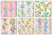 Diamond Wildflower Floral Pattern, a Texture Illustration by Dream Creation (Thumbnail 4 of 6)