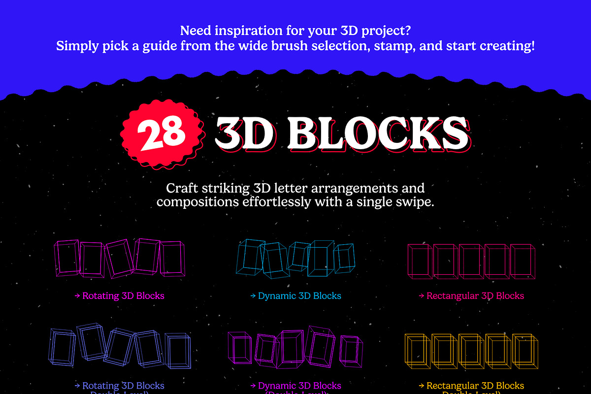 3D Letters Builder, a Brush Add-On by Nico-Ng (Photo 8 of 27)