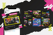Subvert Fest - Instagram Post, a Social Media Template by StreaksideStd (Thumbnail 3 of 3)