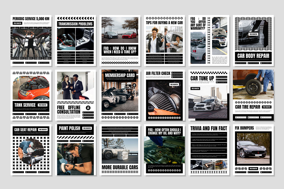 Automotive White Template, a Social Media Template by Kalubuak (Photo 5 of 10)