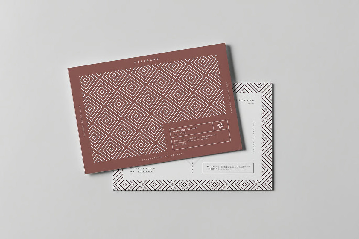 Postcard Mock-up, an Advertising Mockup by zippypixelstudio (Photo 3 of 8)