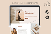 Boho WordPress Theme Elementor, a WordPress Template by Liw studio (Thumbnail 2 of 9)