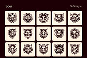1500 Animal Logos, a Solid Icon by Creative Stall (Thumbnail 12 of 37)