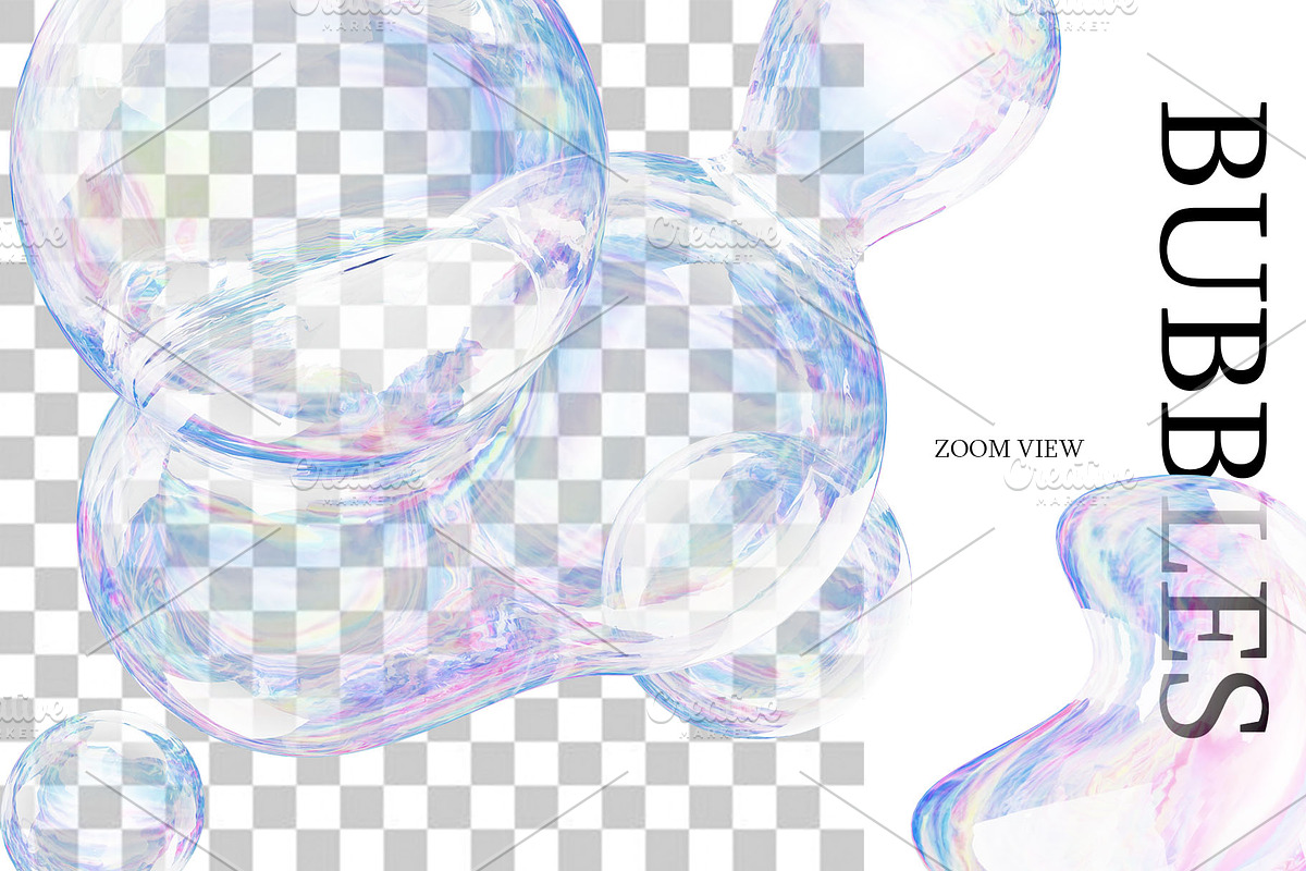 Abstract 3D Bubbles Collection, a Graphic by MayaNavits (Photo 10 of 13)