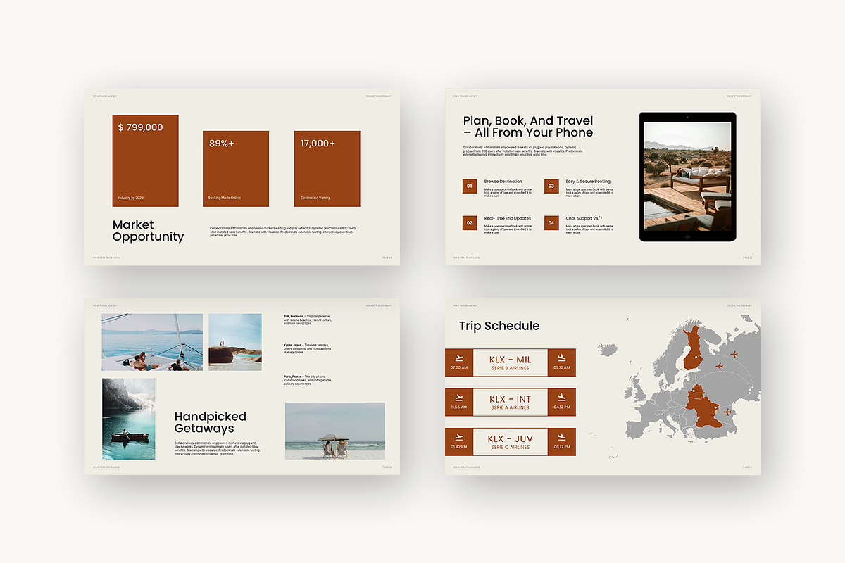 Peka : Travel Promo Keynote preview 4